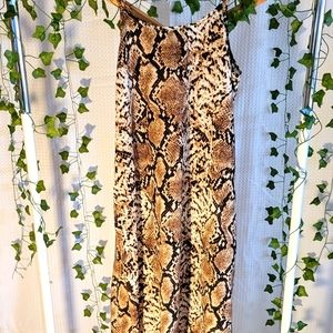 Snake Print SunDress ☀️